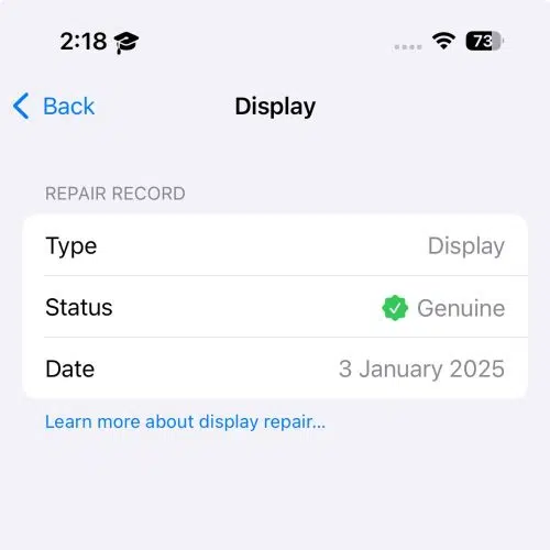genuine apple screen for iphone