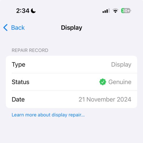 genuine apple screen for iphone