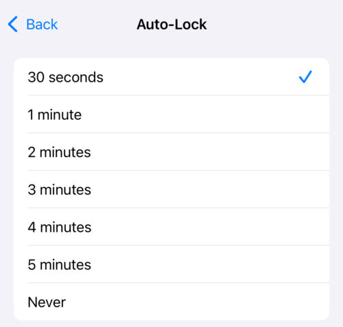 auto lock